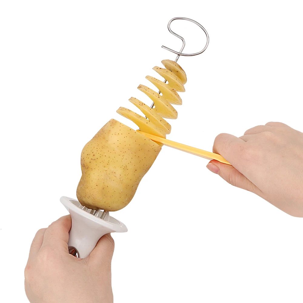 Нож для спиральной нарезки картофеля Twisted Tornado Rotato резак для картофеля DIY ручные кухонные инструменты для приготовления пищи кухонный гаджет