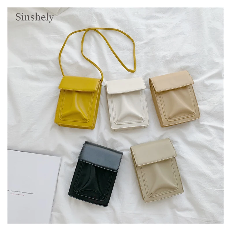 

Mini Coin Bag Phone Bags For Women Small Square Shape Shoulder Bag