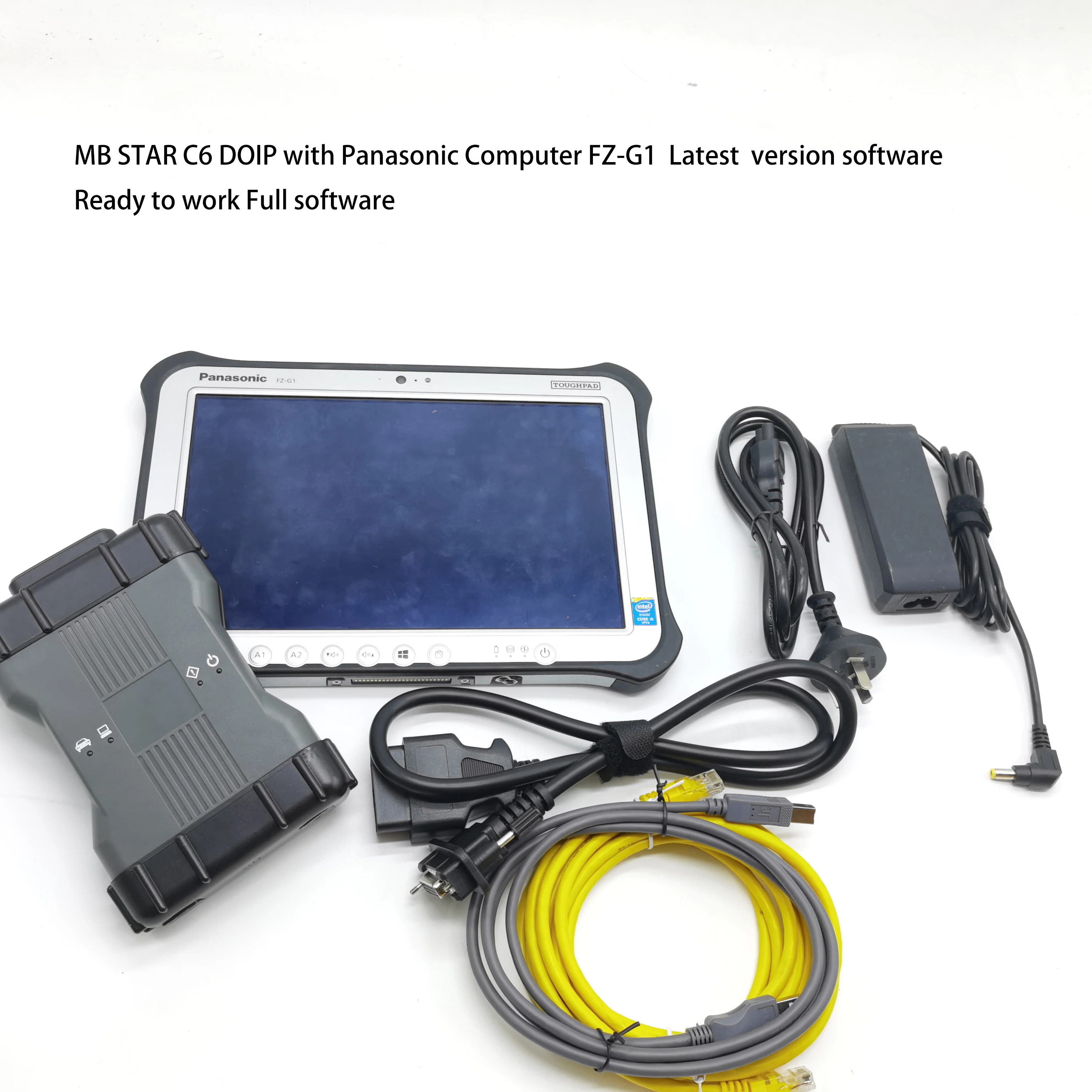 Диагностика DOIP MB Star C6 CAN BUS/ Doip с Panasonic FZ-G1 wifi обновленная версия SD Connect C4 | Автомобили