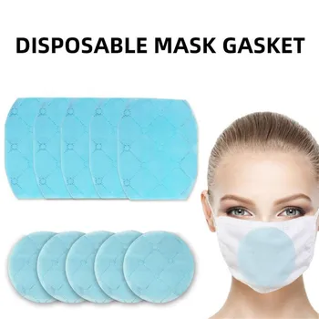 

100/10/5/2PCS Anti-pollution Dust Filter 5 Layers Activated Carbon Mouth Mask Face Cover Relieve Asthma Replaceable Filter