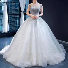 Блестящее бальное платье принцессы, бальное платье, платья с глубоким вырезом, аппликацией, блестками, на шнуровке, на спине, вечерние платья для выпускного вечера, Vestidos De 15 avienos