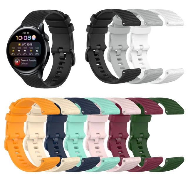 Ремешок силиконовый для HUAWEI WATCH 3 /Watch Pro сменный Браслет наручных часов аксессуары