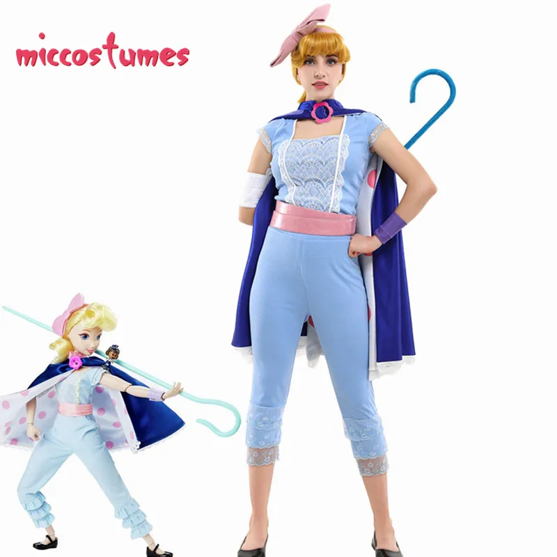 

Shepherdess Cosplay Costume with Cape Halloween Outfit Women