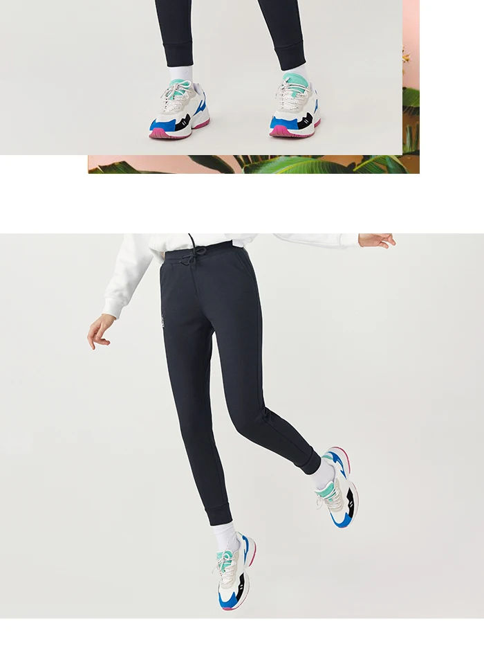 SEMIR, повседневные женские брюки, зима, новинка, на шнурке, с эластичной талией, спортивные, с полосками рта, брюки плюс, бархатные, для пробежек, для женщин