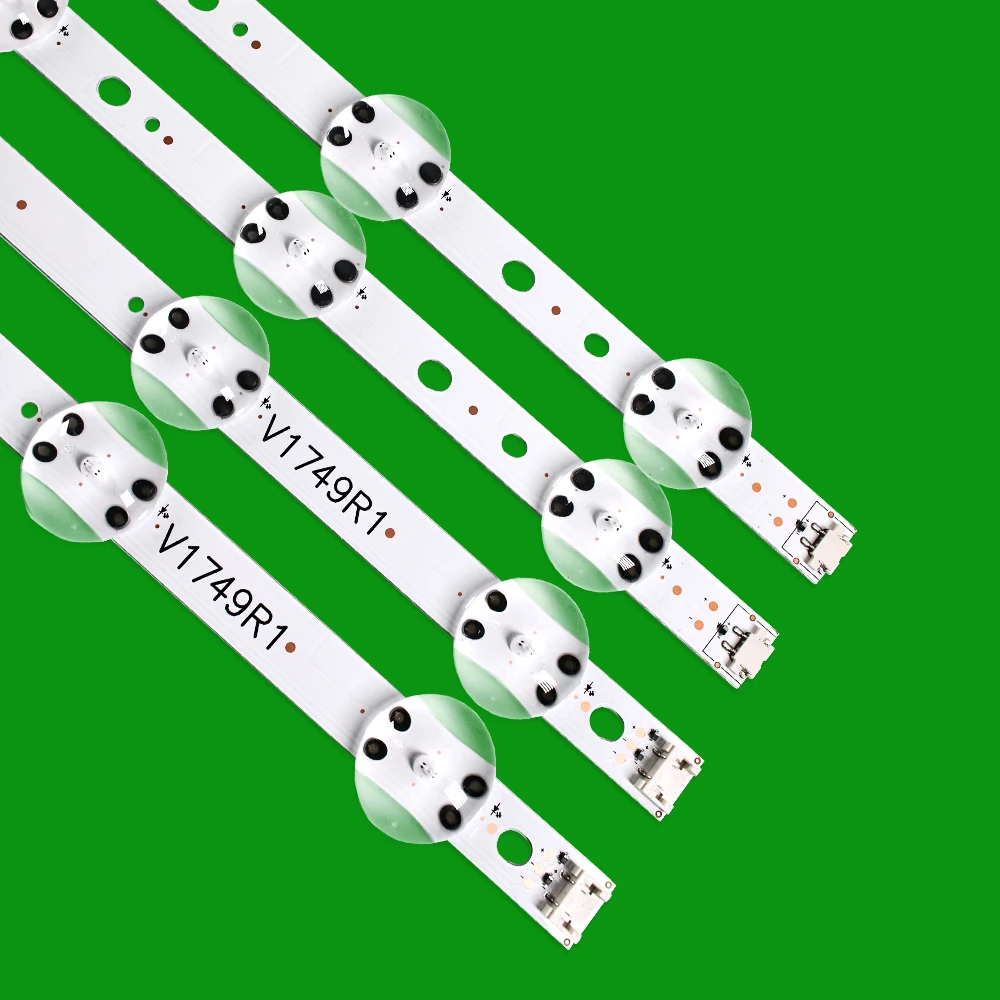 New 5set=20 PCS LED strip For LG 49UV340C 49UJ6565 49UJ670V V17 49 R1 L1 ART3 2862 2863 6916L-2862A 6916L-2863A