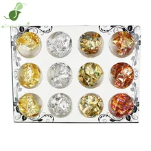 Маникюр четыре цвета блестки закат красный цветочный стикер для ногтей ручной Олово Платиновый цвет кристалл Грязь DIY канцелярские принадлежности