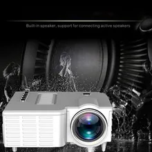 Support Projector Home Theater Movie 0 for Outdoor White HD1080P Us-Plug LED