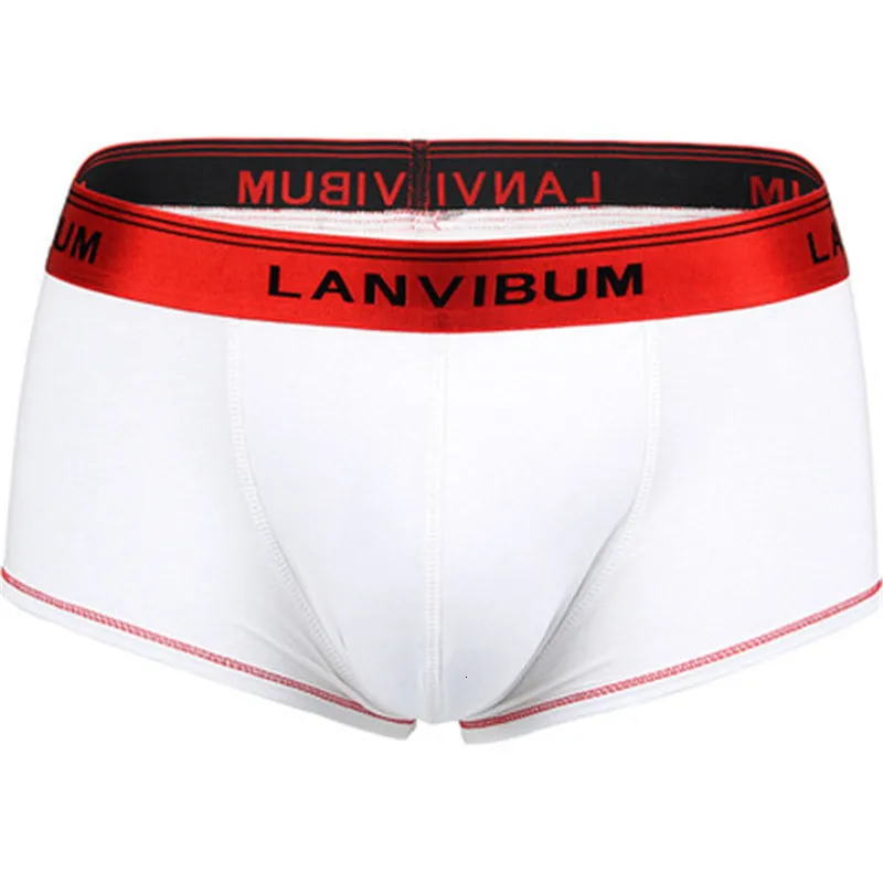 Lanvibum бренда Для мужчин нижнее белье трусы-боксеры с изображением Новое поступление нижнее белье расследования отправляются Для мужчин t, редактор обследования журнал