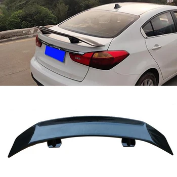 

CEYUSOT For universal GT style Spoiler KIA Optima K5 K3 K2 car spoiler ABS Material trunk Rear Wing tail accessories 2011-2020