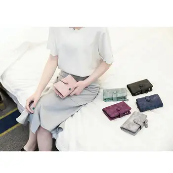 

Female PU Leather Long Purse Coin Cellphone Holder Wallet Large Capacity