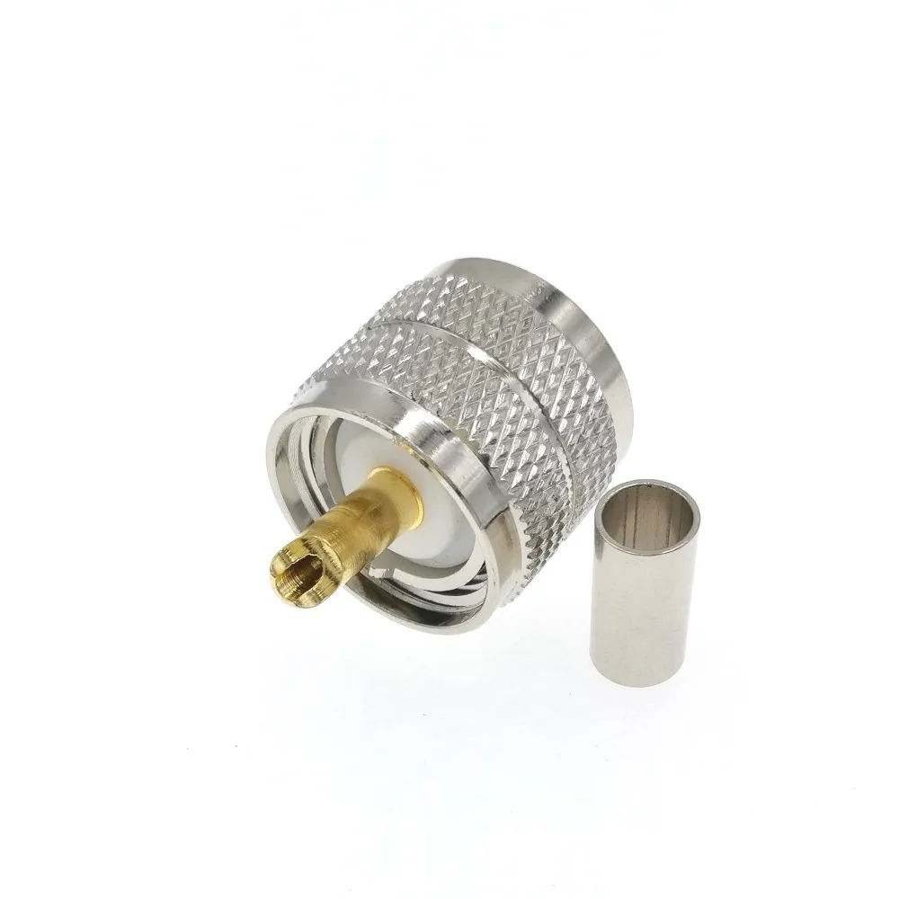 UHF Male Crimp  RG58 1