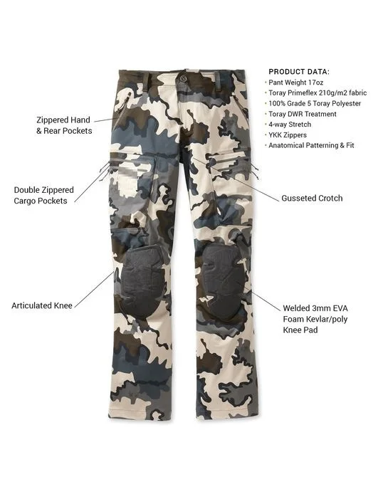 Pant 2021 40011 Camo Material Fire 