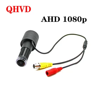 Mini AHD1080P CCTV door eye surveillance camera, wired security door peephole cat eye camera,