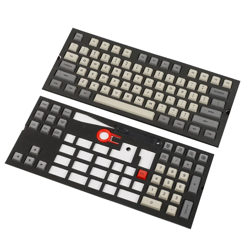 Moon Landing Mars Colony XDA Profile PBT 121 165 Keys Dye Sub Keycap набор подходит для механической клавиатуры MX Switches - Цвет: Space Gray 109