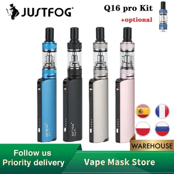 

Hot Original JustFog Q16 Pro Kit 900mAh E-cig Vape Kit with 1.9ml Atomizer & 1.6ohm Coil & 4-level Voltage Adjustment Vs Minifit