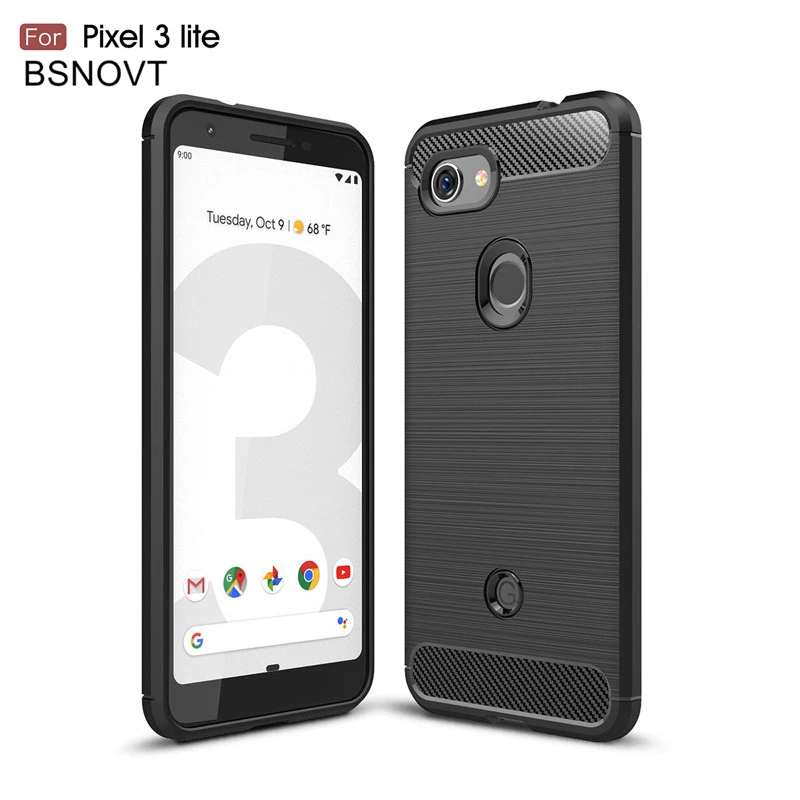 

For Google Pixel 3 Lite Case Soft Silicone Bumper Anti-knock Case For Google Pixel 3 Lite Cover For Google Pixel 3 Lite BSNOVT