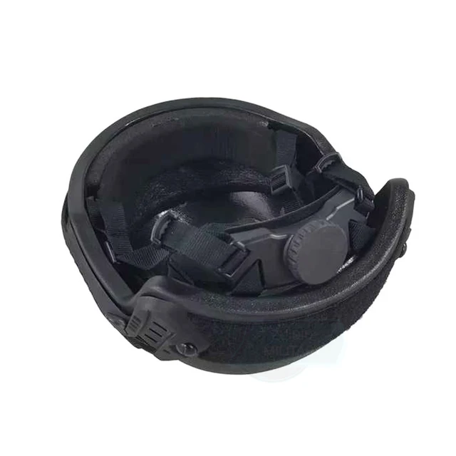 Fast Ballistic Helmet HDPE OCC Dial Liner Black High Cut NIJ3A Bulletproof Light Weight Security Equipment 5