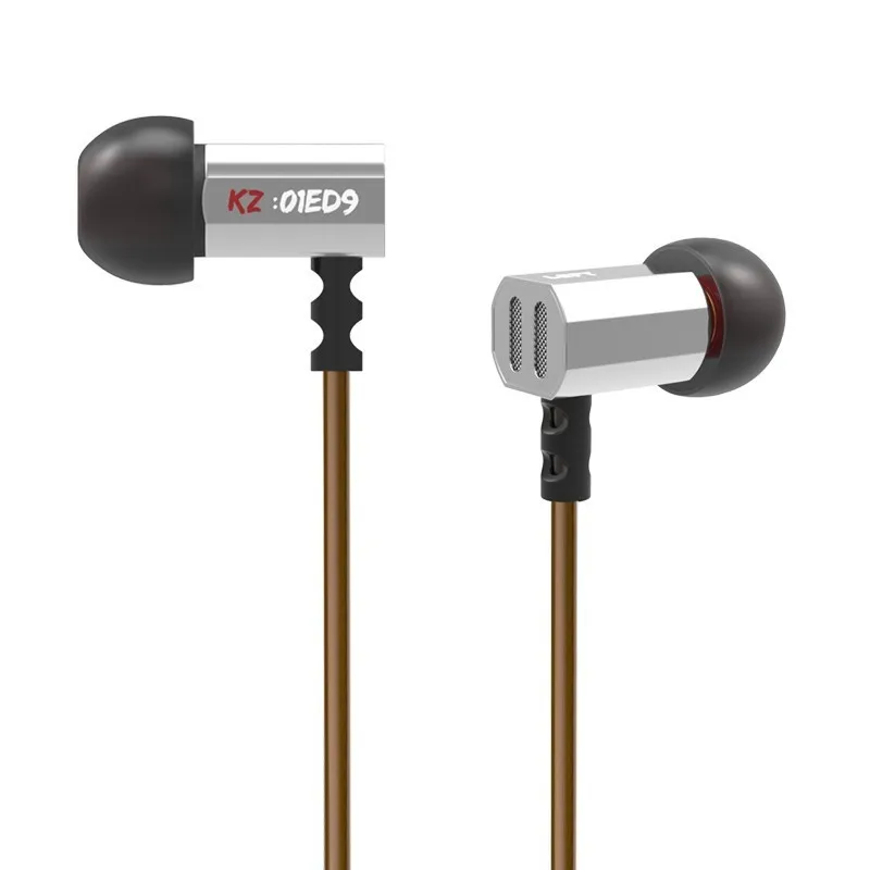 Новое поступление Оригинальные KZ ED9 3,5 мм наушники с тяжелыми басами HIFI DJ стерео-наушник шумоизоляция с микрофоном гарнитура E57