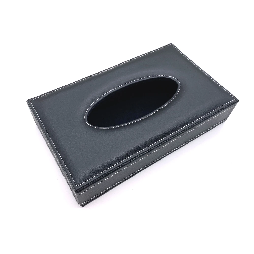 car Tissue Box PU Leather Car Napkin Holder Storage for saab 93 9-5 9000 99 92 96 styling | Автомобили и мотоциклы