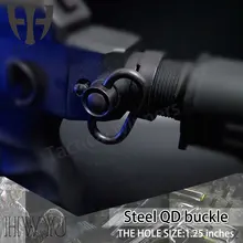 Быстроразъемное QD поворотное кольцо с возможностью монтирования Съемная Кнопка ремень кольцо держатель Поддержка для винтовки