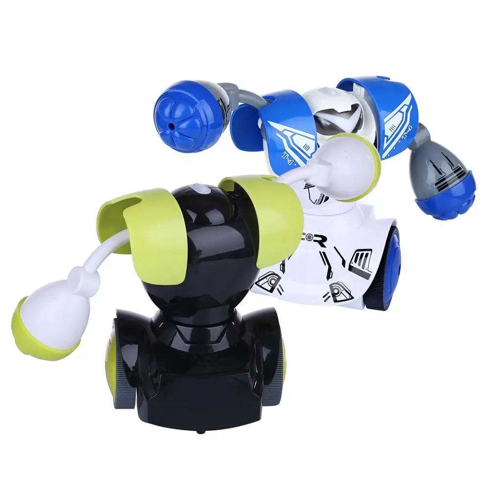 Hot RC Boxing Robots Intelligent Remote Control Fighting Play Toy Battle Robot Without Boxing Target Birthday Gifts for Boys