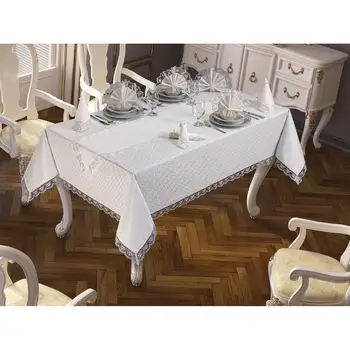 

Kdk Carefree Table Cover Set 26 Piece Bow Cream