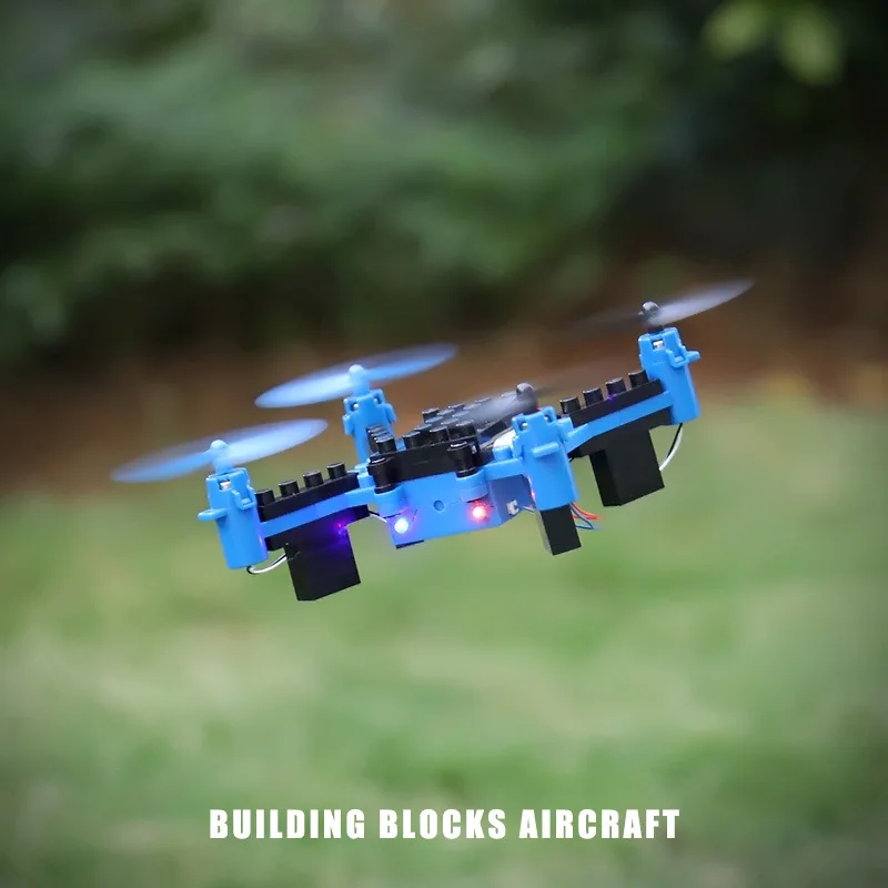

Ky201 Quadcopter DIY Building Blocks Assembled Unmanned Aerial Vehicle Mini Remote Control Aircraft School Assembly Model