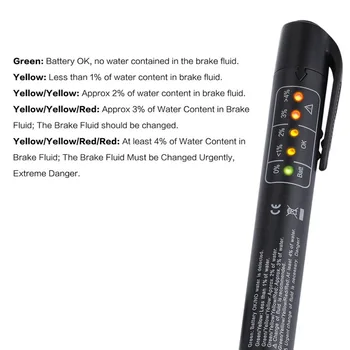 

Brake Fluid Tester Pen Mini Indicator For Car Repairs Tools Vehicle Auto Automotive Diagnostic Tool Brake Tester