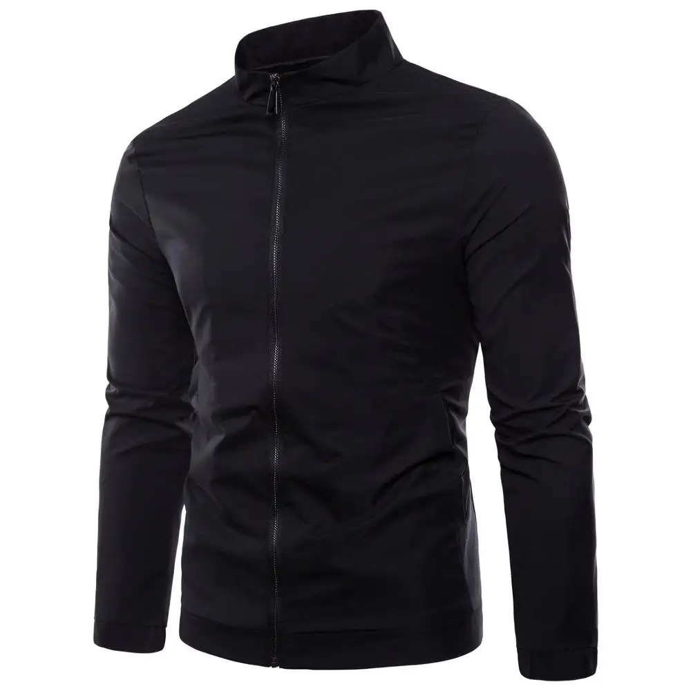 

Spring New Men's Bomber Zipper Jacket Male Casual Streetwear Hip Hop Slim Fit Pilot Coat Men Clothing US Size Up to 2XL