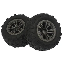 

1Pair RC Car Wheel Tyres Parts Upgrade Parts for Xinlehong Q901 Q902 Q903