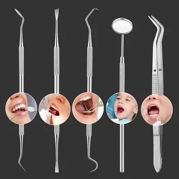 

Tooth Cleaning Kit Dentist Scraper Pick Tool Calculus Plaque Remover Set Tooth Cleaning Kit Dentist Dropshipping