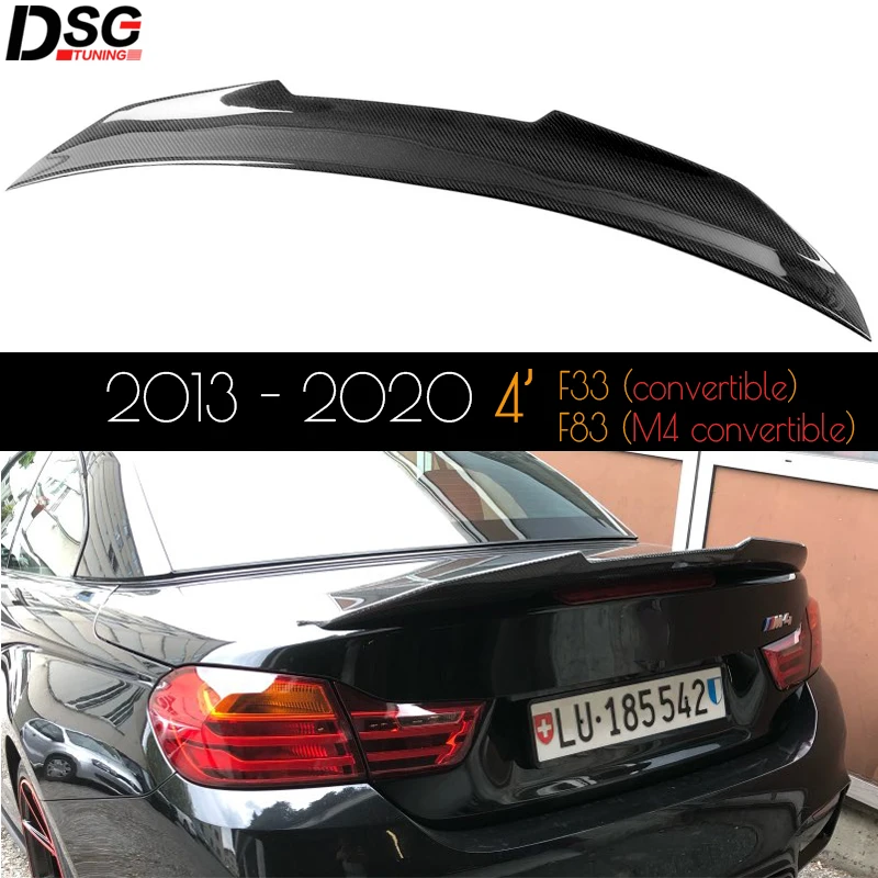 Спойлер на заднее крыло из углеродного волокна для BMW 4 series F33 & F83 M4 задний