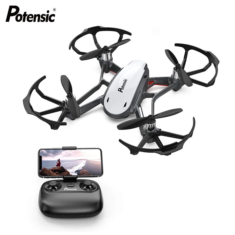 Potensic D20 Профессиональный радиоуправляемый Дрон wifi камера складной Квадрокоптер