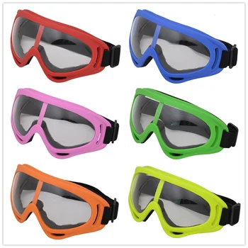 

Frame Transparent Protective Goggles Safety Glasses Splashproof Wind Dust Proof Work Safety Glasses for Cycling Riding C26