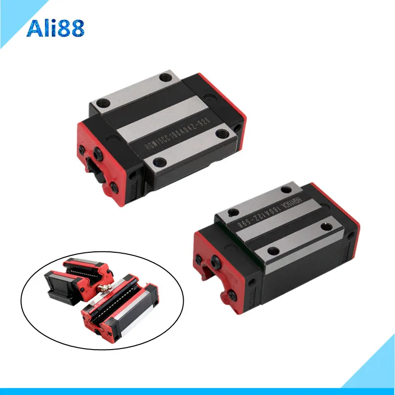 Color : 2PC HGW15CC, Guide Length : 550mm SHAXX 1PC Linear Rail Guide HGR15 1PC /2PCS HGH15CA/HGW15CC Linear Narrow/Flange Carriages Sliding Block CNC Parts Color : 2PC HGW15CC, Guide Length : 550mm SHAXX 1PC Linear Rail Guide HGR15 1PC /2PCS HGH15CA/HGW15CC Linear Narrow/Flange Carriages Sliding Block CNC Parts