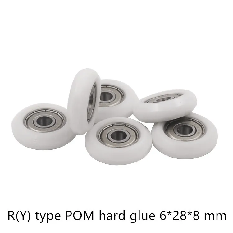 POM нейлоновый пластиковый шкив для DIY 3D принтера гравировальный станок