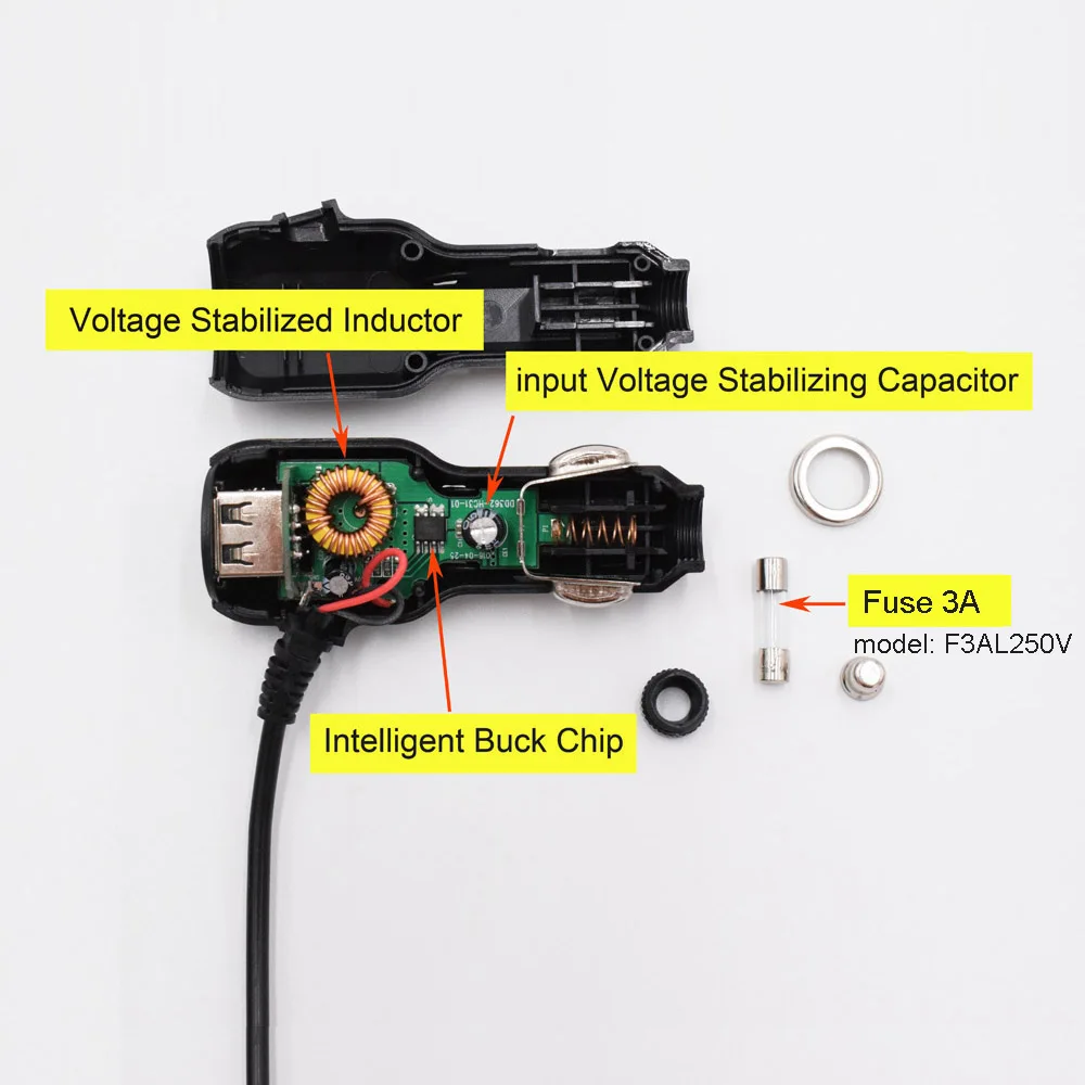 XCGaoon 3 5 м в а мини USB Автомобильное зарядное устройство с 2 портами для