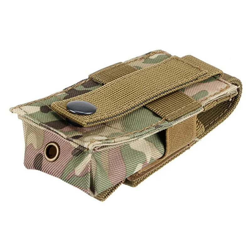 Тактический Molle M5 вспышка светильник кобура открытый светодиодный светильник нож с фонариком EDC инструмент держатель Чехол охотничья сумка Один Пистолет подсумок