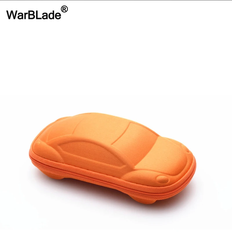 Children Car Glasses Case Cute Car Shaped Box Strage Bag Cases Kids Sunglasses Cases Automobile Styling Box glasses case sunglasses bag zipper eyewear box