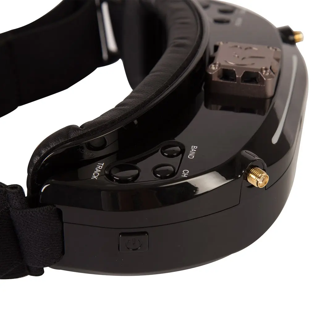 5,8 ГГц 48CH разнообразие FPV очки поддержка HDMI головы отслеживания с вентилятором DVR фронтальная камера для радиоуправляемого дрона