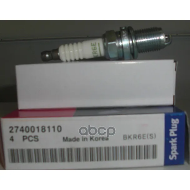 Свеча Зажигания Kia Rio 2000-2004,Kia Spectra 2001-2011 Hyundai-KIA арт. 2740018110