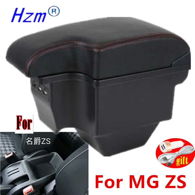 For MG ZS Armrests For MG ZS car Center Console Storage armrest Box modification accessories