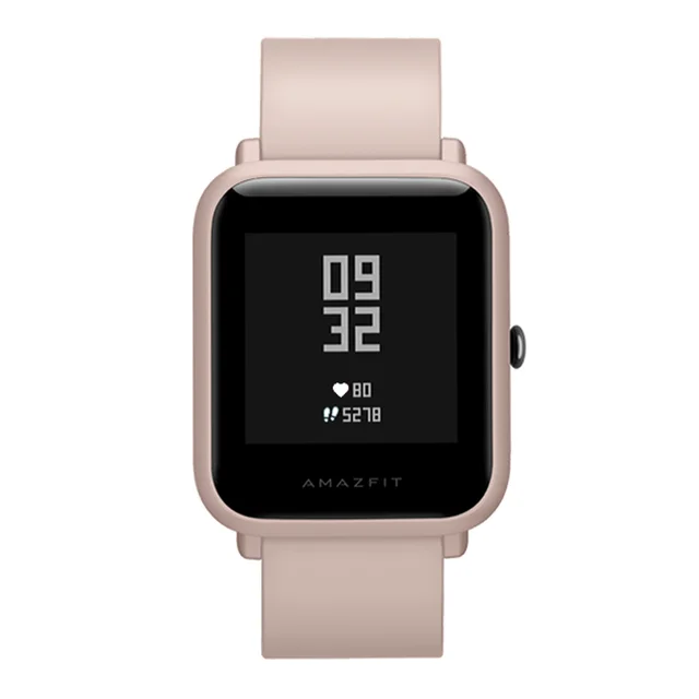 Pink Amazfit Bip Lite Smartwatch глобальная версия 45 дней Срок службы батареи 3ATM водонепроницаемый 24 ч монитор сердечного ритма во время сна gps новое поступление - Цвет: Pink