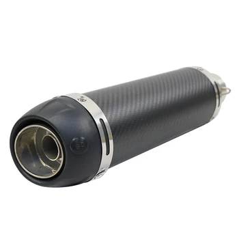 

Motorcycle Exhaust Muffler Carbon Fiber Sliding Exhaust Muffler