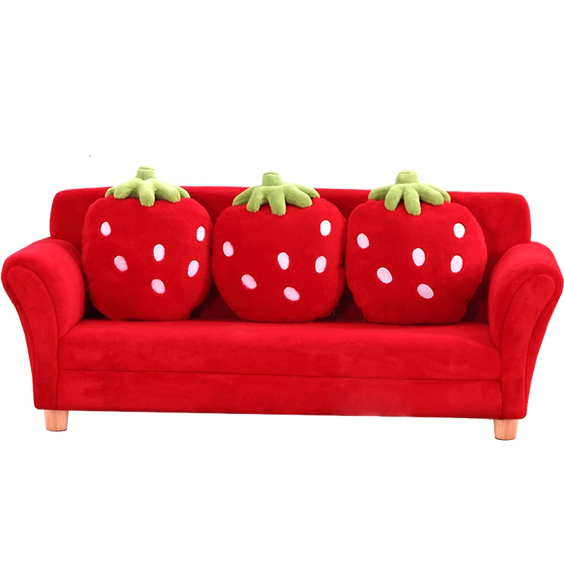 Mooie Cartoon Kids Interesse Stof Art Aardbei Sofa Groep CloseThree Seat Baby Vroege Onderwijs Kleine Sofa Zitzak Bean Bag Mooie Cartoon Kids Interesse Stof Art Aardbei Sofa Groep CloseThree Seat Baby Vroege Onderwijs Kleine Sofa Zitzak Bean Bag