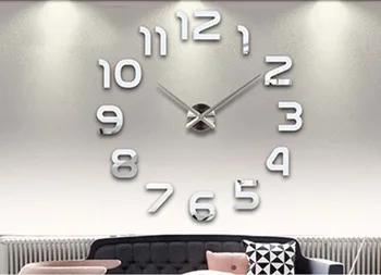 

Simple Hanging Clock Creative Watch Creative Hanging Clock Creative Ornament Clock Sticken on the Wall Living Room