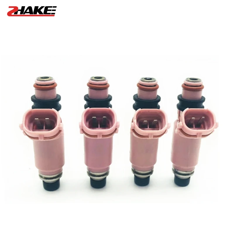 Высококачественные 16611 AA370 16611AA370 4 шт. OEM розовые 565cc форсунки топливного инжектора
