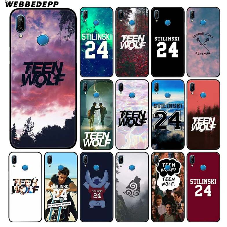 Teen Wolf 24 Soft Case for Huawei Mate 30 P20 P30 P Smart Z Plus Lite Pro 2018 2019 Honor View 20 9X |