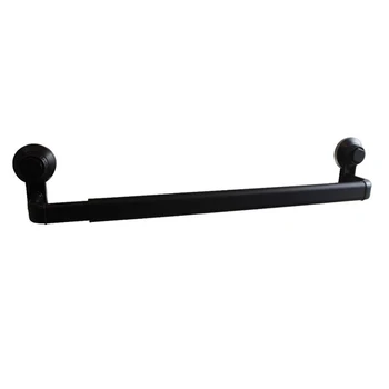 

Suction Cup Towel Rack Retractable Non-Drilling Wall-Hanging Bar for Kitchen Bathroom _WK