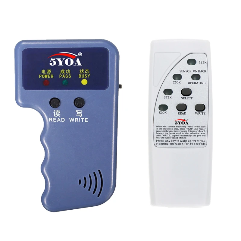 125KHz RFID Programmer Duplicator Copier Writer Reader ID Card Cloner &amp key | Безопасность и защита